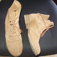 Sommerkind Sommer Boots Wildleder camelfarben Gr 40 wie neu