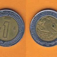 Mexiko 1 Peso 2010