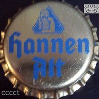 alter Hannen Alt Bier Brauerei Kronkorken aus Mönchengladbach mit Faust in unbenutzt