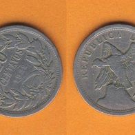 Chile 20 Centavos 1922