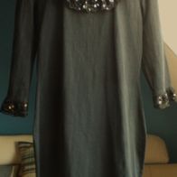 Damen Kleid Schwarz Strech Gr.38-40