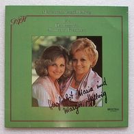 Maria und Margot Hellwig , LP EMI 1979, signiert!