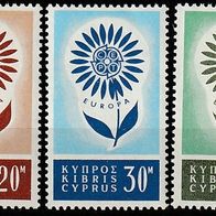 Zypern Michel 240 - 242 Postfrisch * * - Europa