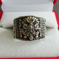 Osmanische Arma Herren Ring, Silber 925