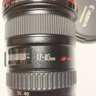 Canon 17-40, 4.0 Zoomobjektiv Ultrasonic AF/ MF