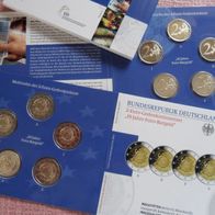Deutschland BRD 2012 2 Euro Sonder Gedenkmünzen PP A, D, F, G, J * *