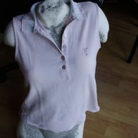 Golfino Poloshirt ärmellos zartrose Gr 36