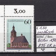 Berlin 1989 450. Jahrestag der Reformation in Brandenburg MiNr. 855 postfrisch ER oli