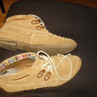 Tamaris Mokassins Wildleder braun 40