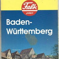 Falk Detailkarte Baden-Württemberg