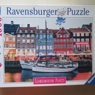 Puzzle 1000 Teile Scandinavian Places: Kopenhagen Dänemark