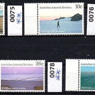 H845 IAustralische Gebiete in der Antarktis Mi. Nr. 75, 75, 76, 77 und 78 * *