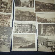 AK Ansichtskarten Postkarten Heidelberg, 11 Stück, alt !!