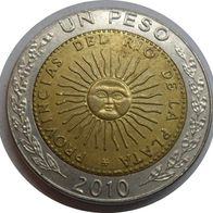 Argentinien 1 Peso, 2010 ## A7-6B