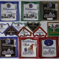 7 neue Bier-Etiketten - Familienbrauerei Gasthof Frischeisen, Kelheim, Bayern
