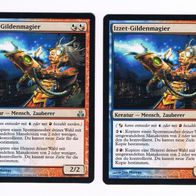 2x "Izzet-Gildenmagier" Uncommon aus "Der Gildenbund", ungespielt