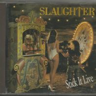 Slaughter " Stick It Live " CD (1990, Mini-Album)