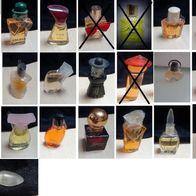 Parfum Miniaturen verschiedene Düfte