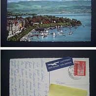 Zürich; See und Alpen 1966 / D-H-CH8