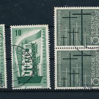 2353 - BRD Briefmarken Michel Nr241,248 gest Jahrg 1956