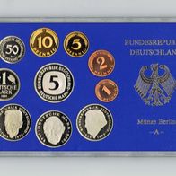 DM - "Kursmünzensatz 1993 A" in PP-Spiegelglanz