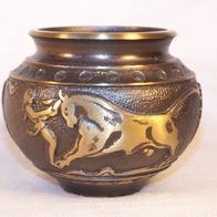 Sissacher Messing / Bronze - Kunstguss Vase