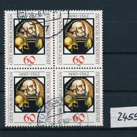 2455 - BRD Briefmarken Michel Nr,1036 (vierer Block ) gest Jahrg 1980