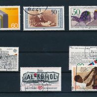 2465 - BRD Briefmarken Michel Nr,119,1122,1130,1131,1133,1145,1146 gest Jahrg 1982