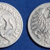 885(9) 1 Schilling (Österreich) 1947 in ss .............. .. * * * Berlin-coins * * *