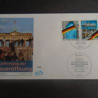 Sonderbriefumschlag BRD:1990 - Jahrestag Mauereröffnung - MichelNr: 1481, 1482