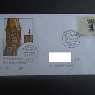 Sonderbriefumschlag BRD:1993 Vierstellige Postleitzahlen - MichelNr: 1588 # 2