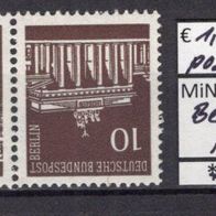 Berlin 1966 Brandenburger Tor Zusammendruck K 5 H-Blatt 13 und MHB 5 postfrisch