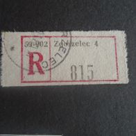 Marke Einschreiben Polen - 59 - 902 - Zgorzeleg 4 - 815