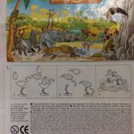 Fremdfiguren / Chupa Chups Beipackzettel Surprise Jungle Land / L