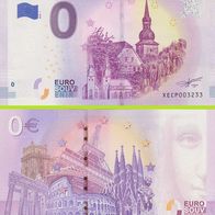 0 Euro Schein Zwiebelturmkirche Sprockhövel XECP 2018-1 selten Nr 3392