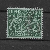 Bayern, 1916, Dienstmarke, Mi.-Nr. 18, Gestempelt