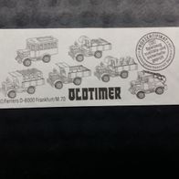 Ü - Ei Beipackzettel Oldtimer 93 - 656 143
