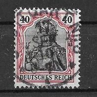 Deutsches Reich,1905, Mi.-Nr. 90 I, Gestempelt