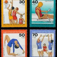 Bund / Nr. 882 - 885 Sport postfrisch