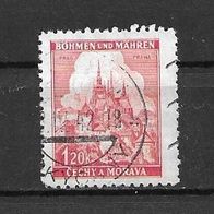Böhmen und Mähren,1941, Mi.-Nr. 68, Gestempelt (1)