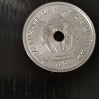 Laos 20 cents 1952