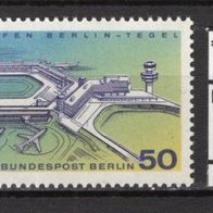 Berlin 1974 Inbetriebnahme des neuen Flughafens Berlin-Tegel MiNr. 477 postfr. BN