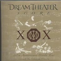 Dream Theater " Score (20th Anniversary World Tour)" 3 CDs (2006, Digisleeve)