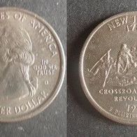 Münze USA: 0,25 oder Quarter Dollar 1999 - New Jersey 1787 - D