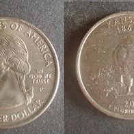 Münze USA: 0,25 oder Quarter Dollar 2005 - Kansas 1861 - P