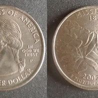 Münze USA: 0,25 oder Quarter Dollar 2002 - Mississippi 1817 - P