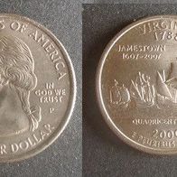 Münze USA: 0,25 oder Quarter Dollar 2000 - Virginia 1788 - P