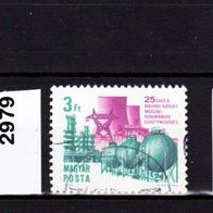 Un155 - Ungarn Mi. Nr. 2978A + 2979 + 2980 o