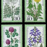 Bund / Nr. 949 - 952 Blumen postfrisch