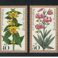 Bund / Nr. 982 - 985 Blumen postfrisch